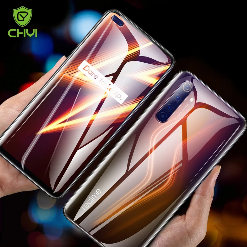 CHYI 3D изогнутая пленка для realme 6 pro защита экрана realme6 Полное покрытие Гидрогелевая