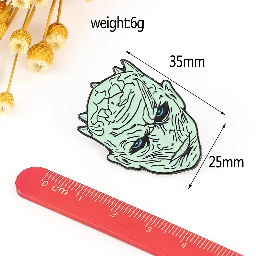 Брошь Игра престолов Ночной король цинковый сплав металлические эмалированные