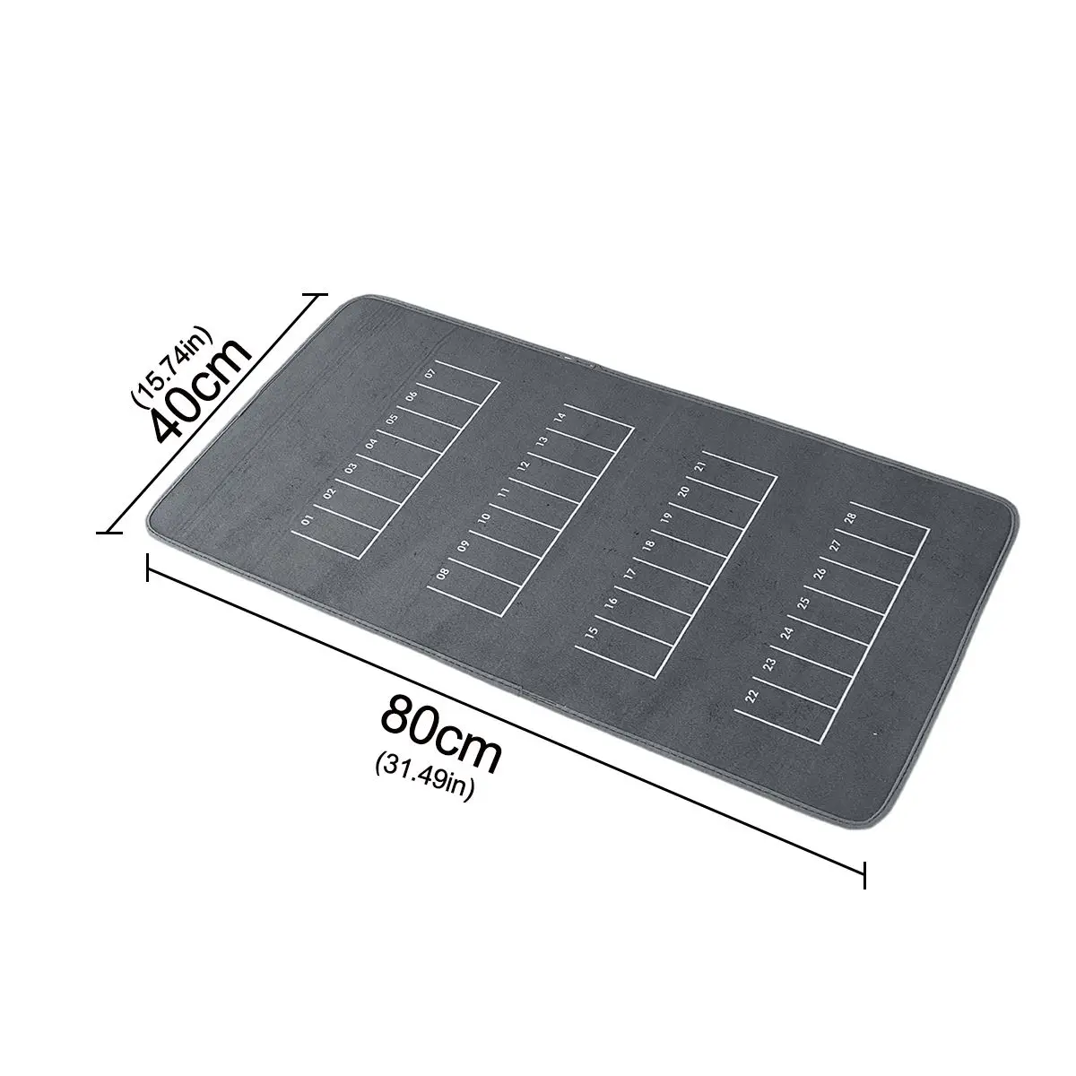 

80x40cm 1/64 Anti-slip Rubbe Parking Pad Car Model Scene Road Game Pad for Desktop PC Laptop Computer Model Car