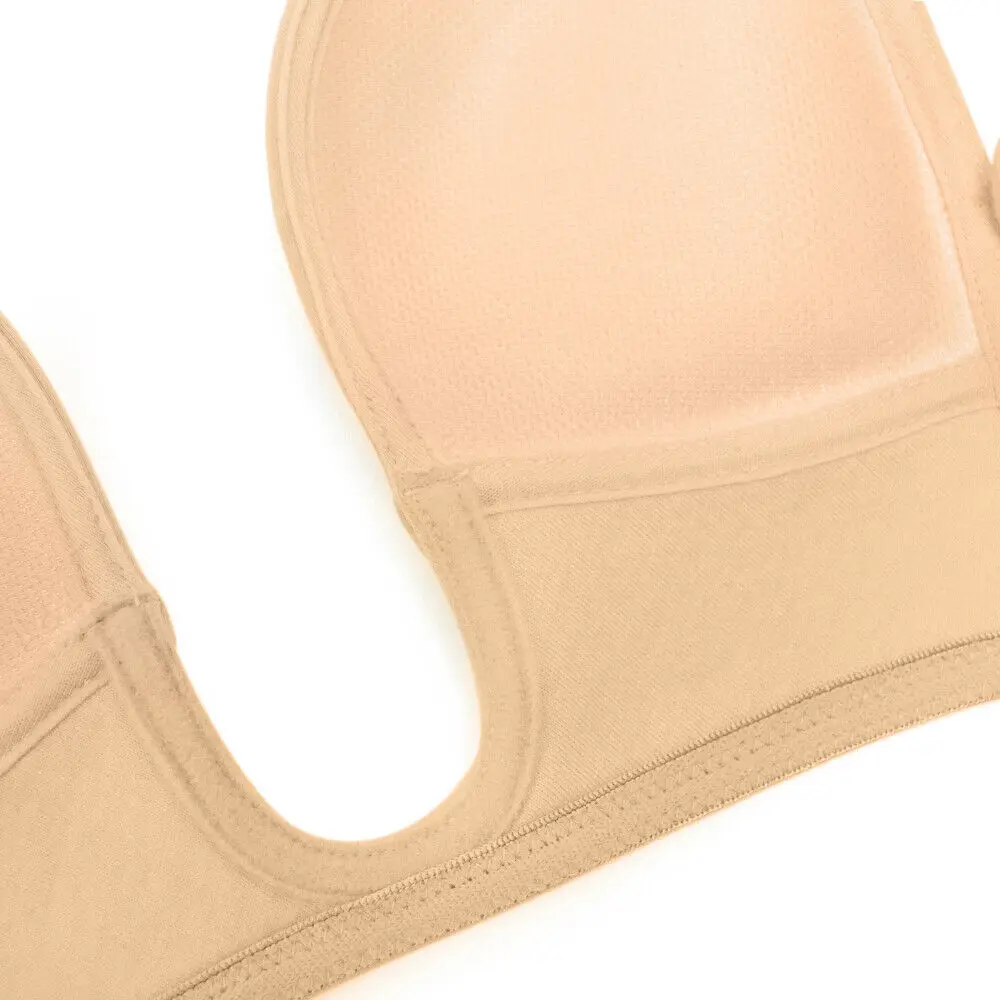 Vgplay Deep Plunge Bra Thin Padded Push Up Women's Underwear Transparent Straps Adjusted Wedding V Neck Bras For Women