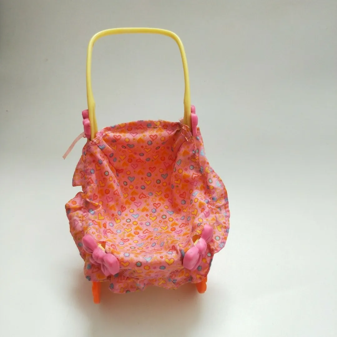 Cute Dollhouse Doll House Accessory Baby Carriage Plastic Furniture Pram Children Girl Birthday Gift | Игрушки и хобби
