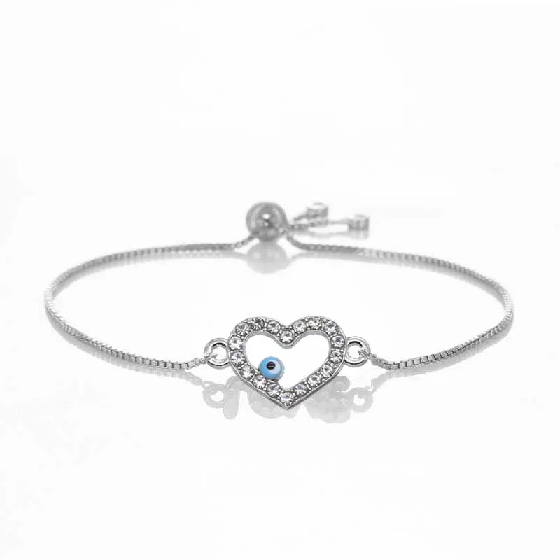 Оптовая продажа простой женский Плетеный веревочный полый браслет на удачу