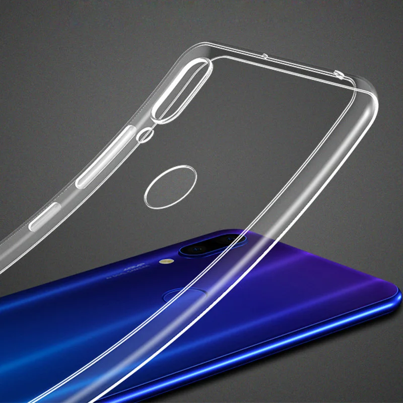 6 3 ''чехол для Xiaomi Redmi Note 7 Pro чехол TPU прозрачный мягкий телефона силиконовый Note7