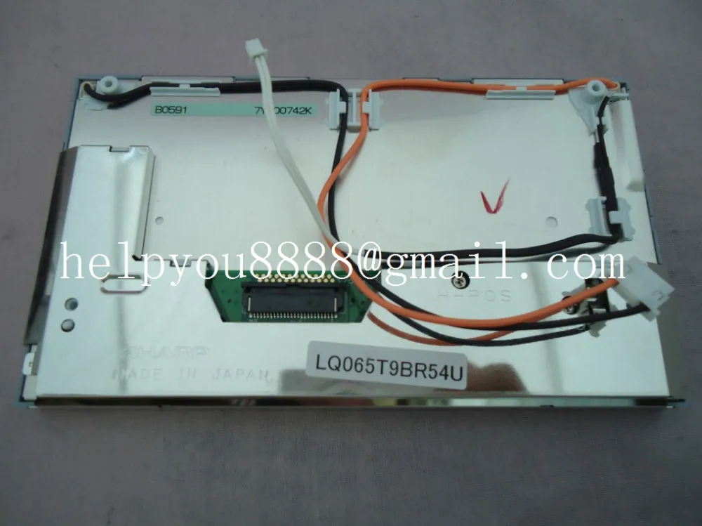 LQ065T9BR54U LQ065T9BR51U LQ065T9BR55U LQ065T9BR52U 6 5 дюймовый ЖК экран для автомобильной навигации B &
