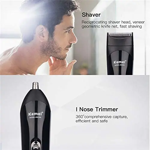 Kemei 11 In 1 Multifunction Hair Clipper Professional Trimmer for Men Electric Beard Cutting Machine KM-600 | Бытовая техника