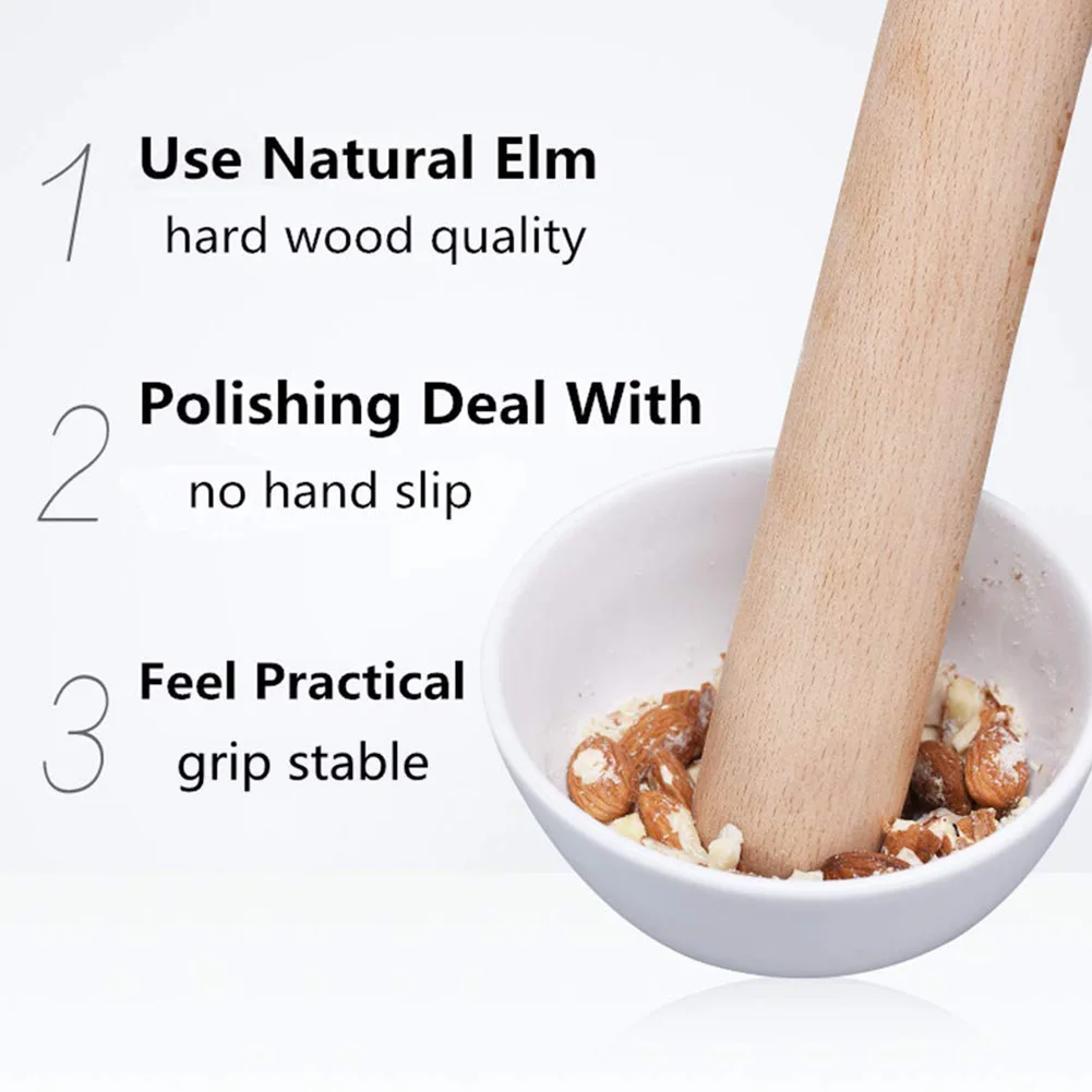 Антипригарная Скалка из твердой древесины кухонное печенье лапша фондан пирог