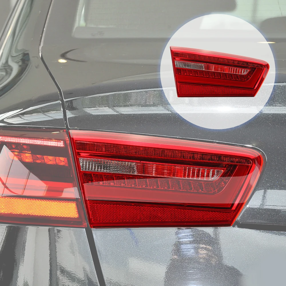 

Left Rear Tail Inner Turn Signal Brake Lamp Light Fit For Audi A6 C7 2010 2011 2012 2013 2014 2015 2016 Assembly