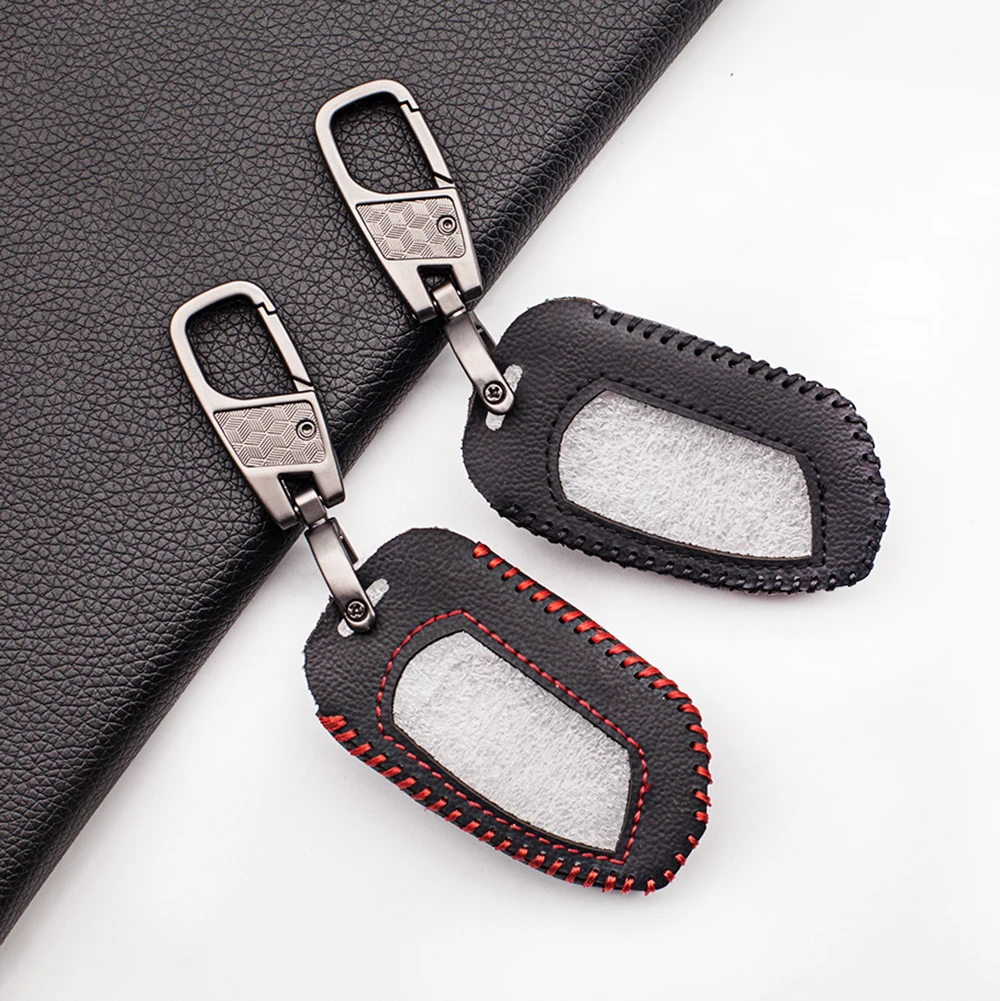 

DXL4950 2-Way Russian Version Alarms for Pandora DXL 4950 DX-90BT DX-91 DX9X D173/ TTS Hot Sale 100% Genuine Leather Case Cover