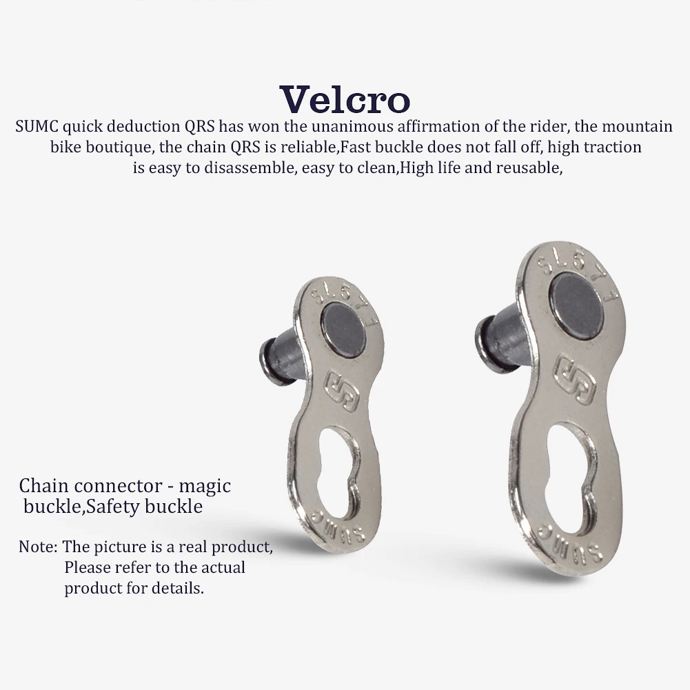 

Screw Chain Hook Cycling Accessories 8/9/10 Speed Bicycle Chain with Connector Hollow Master Links Bike Velocidade