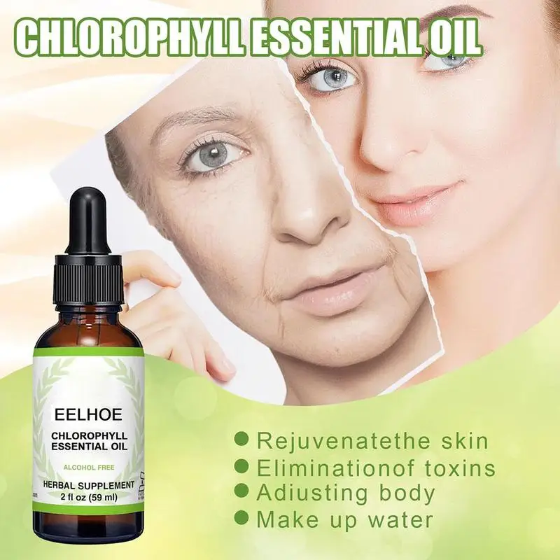 Chlorophyll Liquid Natural Deodorant Reduces Bad Breath Wrinkles Aging Liver Resists Antioxidants Function Eliminates Suppo M6Q3 | Красота и