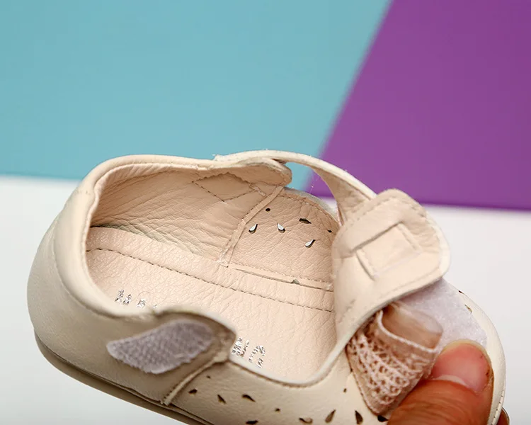 

Summer Hollow Princess Shoes Pink Beige Baby Girls Toddler Shoes Children Breathable Infant Shoes Girls Infant Shoes