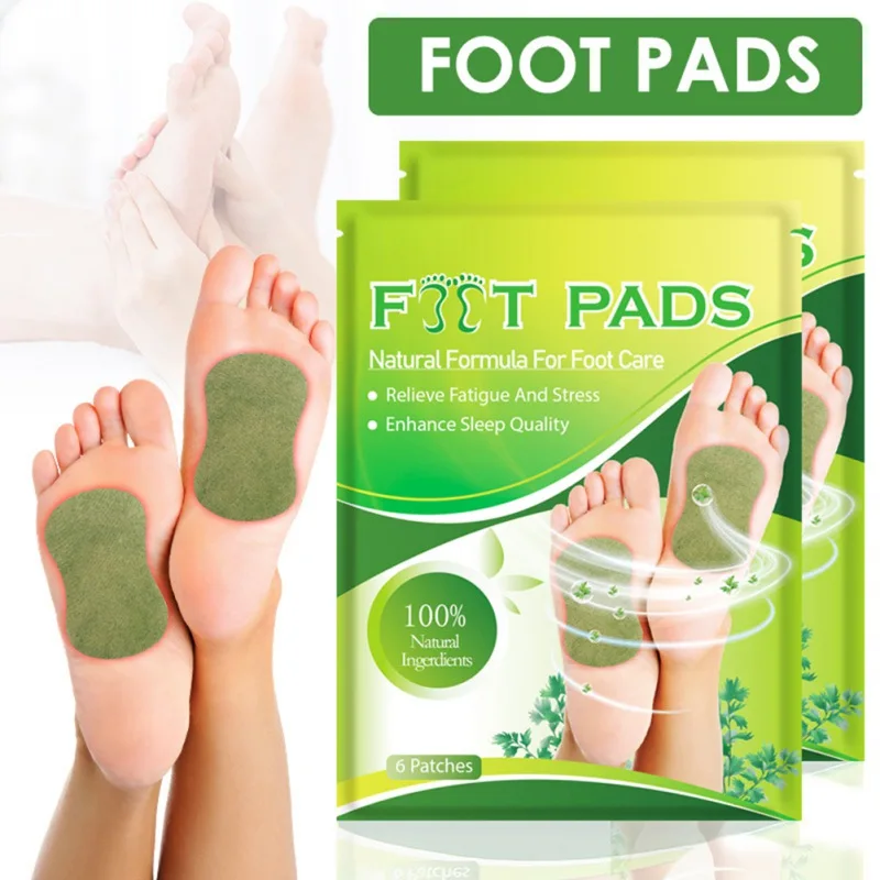 

Накладки чистые для ног, 100% натуральные, не раздражающие, безопасные, улучшают качество сна, снимают усталость, стресс, уход за кожей, 6 шт.