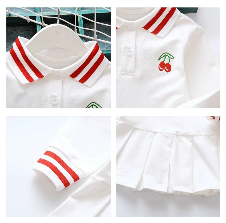 Осеннее платье в стиле &quotЛолита&quot с отложным воротником Новое Детское