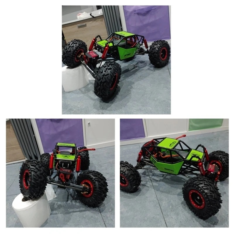 

Nylon Rock Buggy Roll Cage Body Shell Chassis for 1/10 RC Crawler Car Axial SCX10 & SCX10 II 90046 DIY Parts