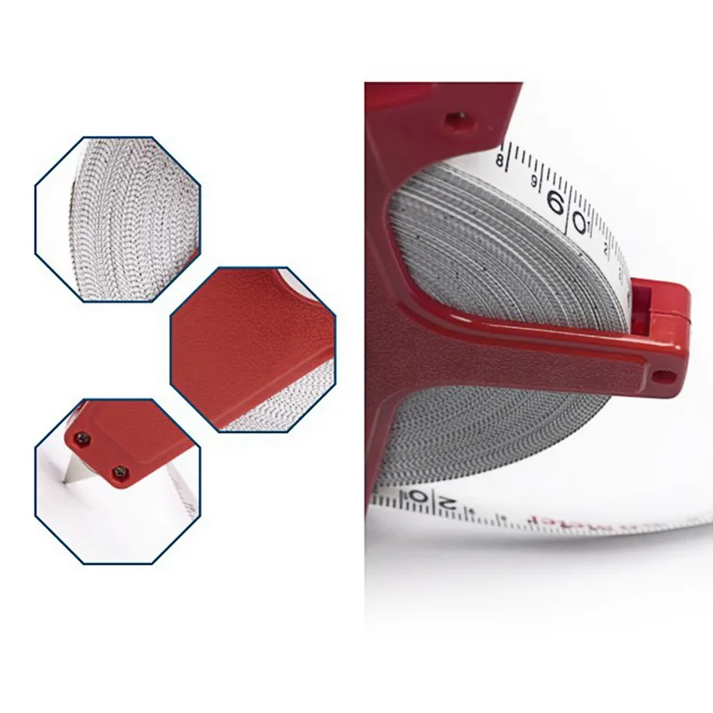 Измеритель стекловолоконной рулетки инструменты для измерения удара Ширина 30