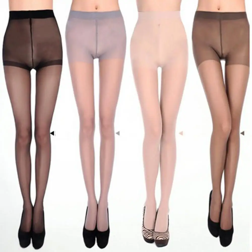 Женские пикантные Прозрачные шелковые чулки дамские модные тонкие дышащие