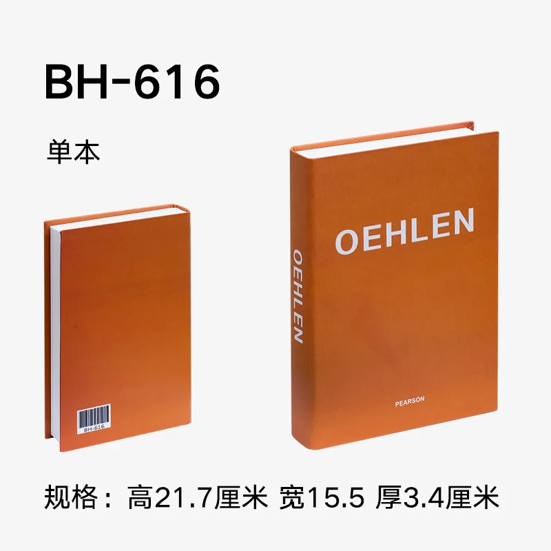 

Modern Simulation Fashion Book Home Decor Club Hotel Model Room Study Soft Fake Book Decoration For Women's Living Room