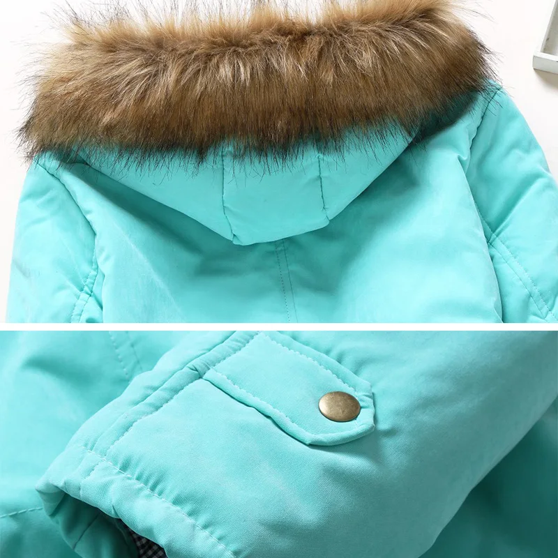 Зимняя куртка женская 2020 новая парка военные повседневные куртки с меховым