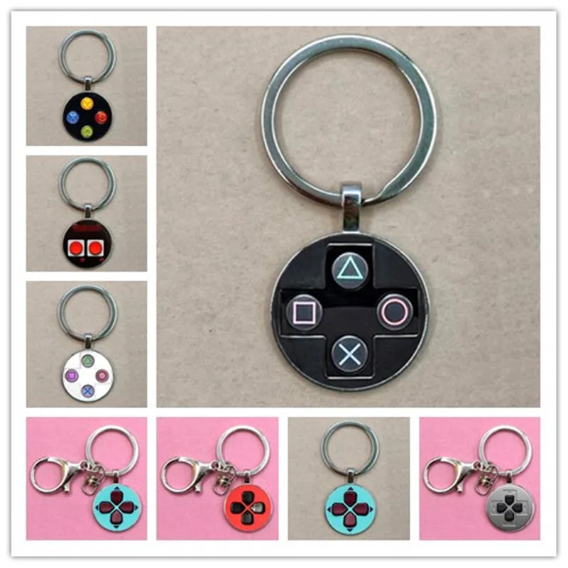 Новый модный видеоигровой контроллер фото брелок странный подарок бойфренда