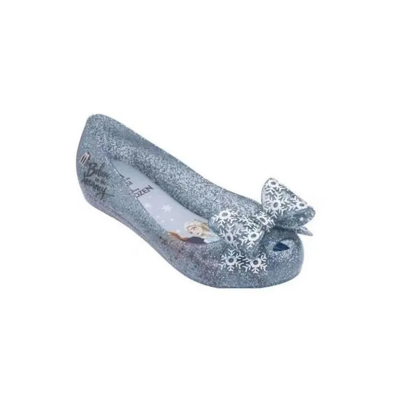 Mini Melissa/Новинка 2020 года детская обувь милая принцессы с бантом для девочек