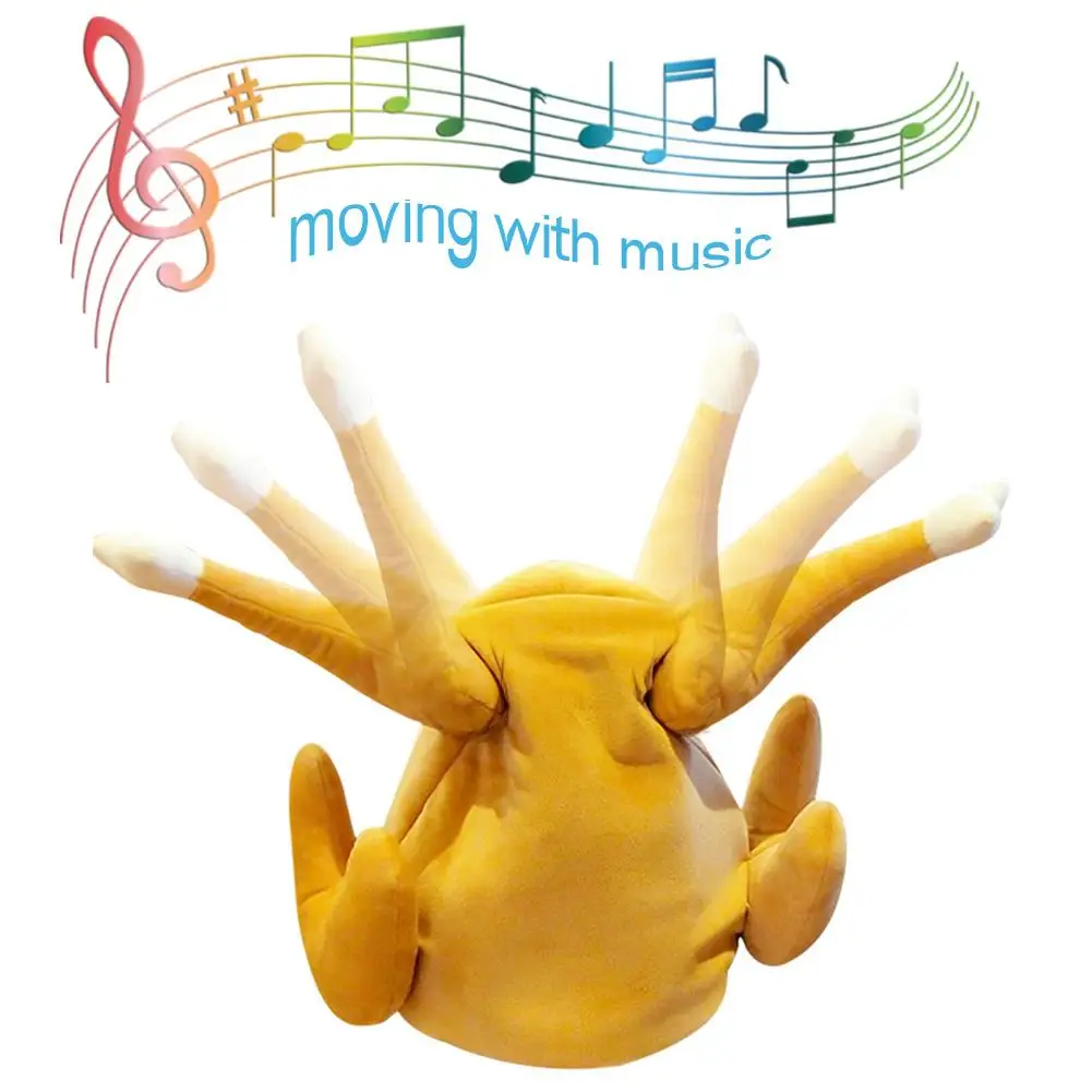 День благодарения шапка индейка Электрический Поющий танцы забавные трюки