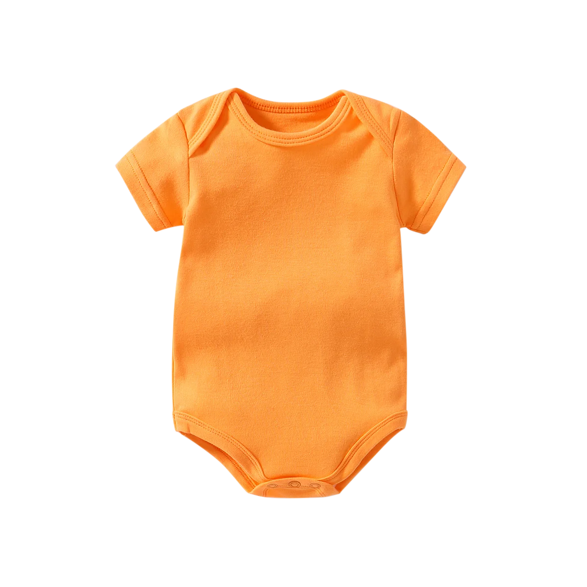 Боди для новорожденных; боди для маленьких девочек; боди с короткими рукавами из хлопка для малышей; одежда для близнецов; ползунки для девочек - Цвет: Orange