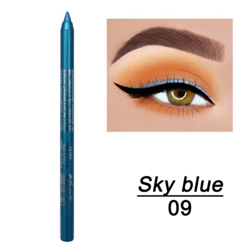 

14 Colors Professional Makeup Eyeliner pen waterproof and sweat is not blooming and Long-lasting makeup tool TSLM1