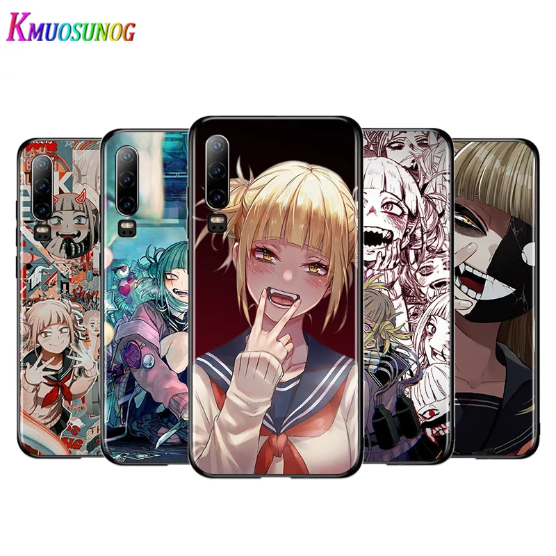 

Anime Girl Toga Himiko Silicone Cover For Huawei P40 P30 P20 Pro P10 P9 P8 Lite E Plus 2019 2017 5G Black Soft Phone Case