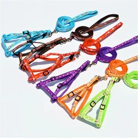 dog harness pet leash nylon dog chain cat leash pet supplies dog supplies harness fashion dog harness and leash set
