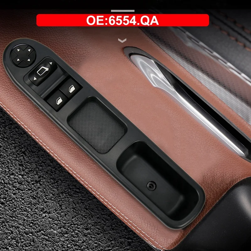 

Window Switch Control Button Car Window Lifter for Peugeot 207 207SW 207CC 6554.QA 9654859677