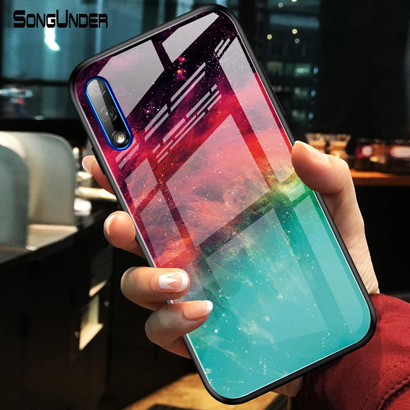 Чехол для huawei Honor 9X Pro чехол из закаленного стекла P20 P20Lite P30 Lite 20 чехлы телефонов