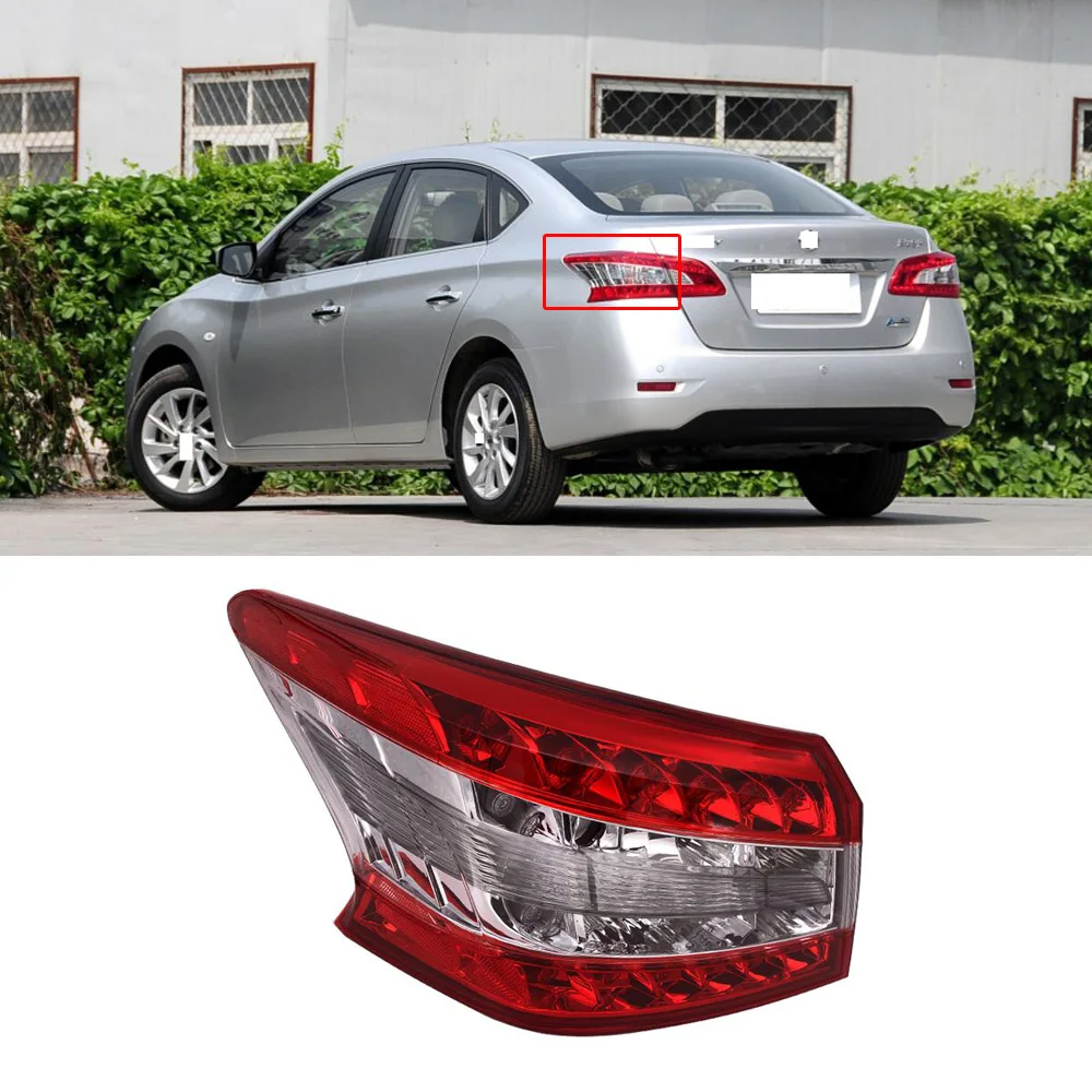 CAPQX для Nissan Sylphy 2012 2013 2014 задний бампер светильник Taillamp стояночный тормоз фонарь