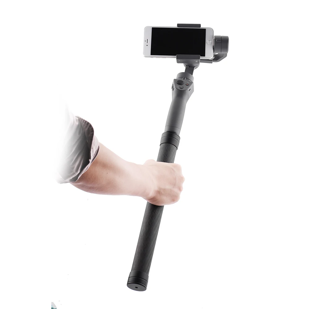 Удлинительный стержень из углеродного волокна для DJI Ronin S Feiyu Vimble Osmo Mobile 2 3 Zhiyun weeball