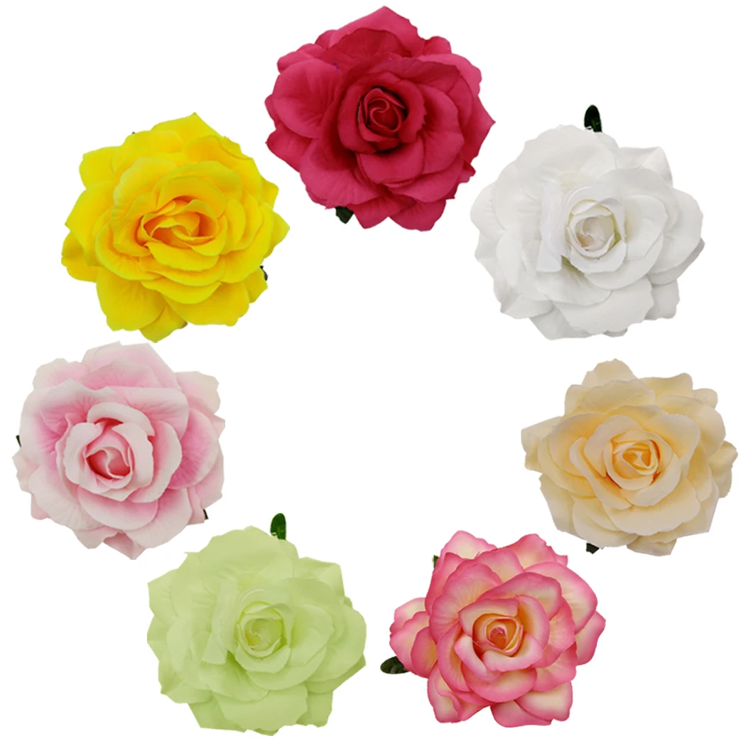 Заколки для волос с цветами розы 7 шт.| |