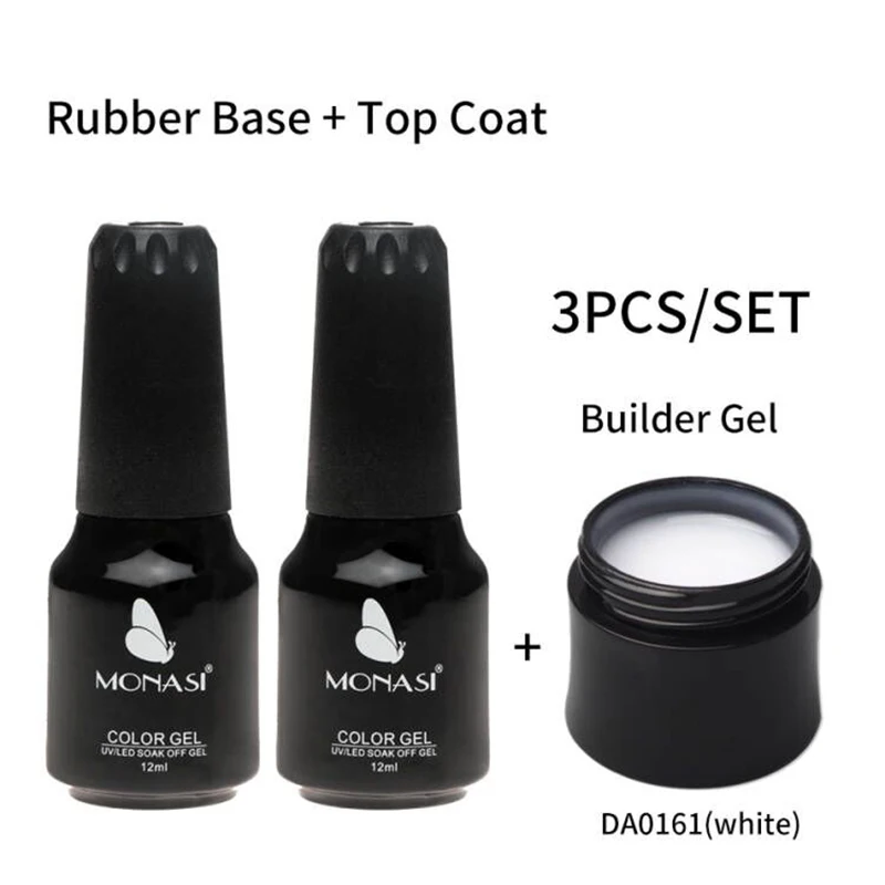 

Высококачественный великолепный гель для строительства резиновой основы и без протирания верхнего слоя, УФ-лак для укрепления ногтей