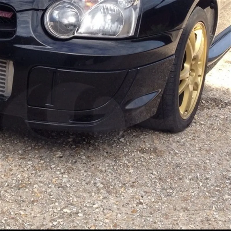 Автомобильный Стайлинг FRP стекловолокно передний бампер колпачки 2 шт подходит