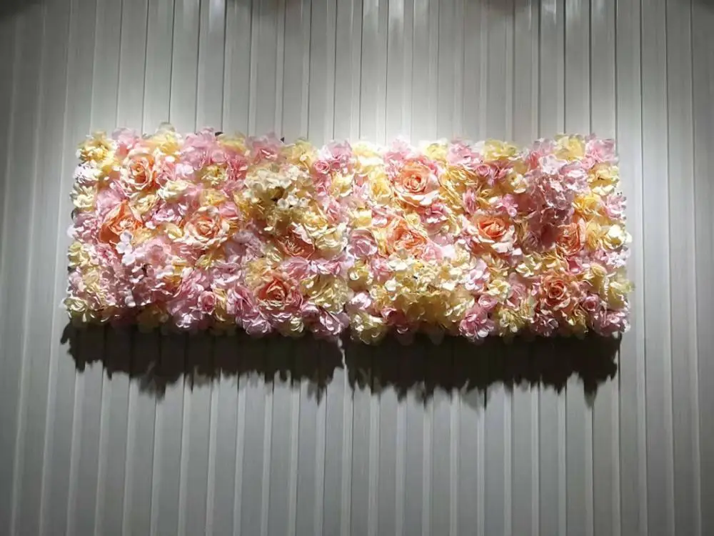 Искусственный цветок домашний Свадебный коврик Декор настенный свадебный фон