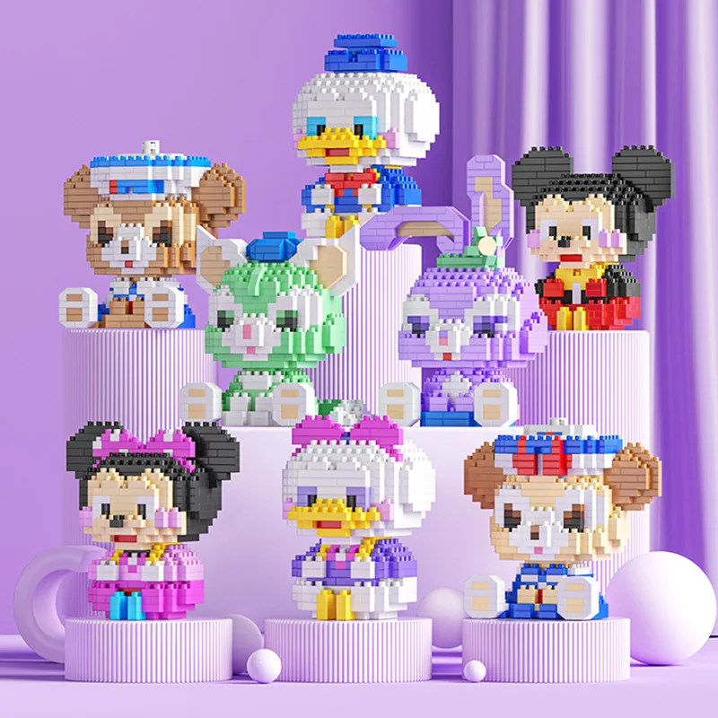 

Конструктор из мультфильма Disney LinaBell/StellaLou/Mickey/Minnie/Daisy