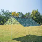 Укрытие для улицы, ультралегкий брезент, навес от солнца для кемпинга и выживания, многофункциональный водонепроницаемый навес, пляжный коврик, навес от дождя