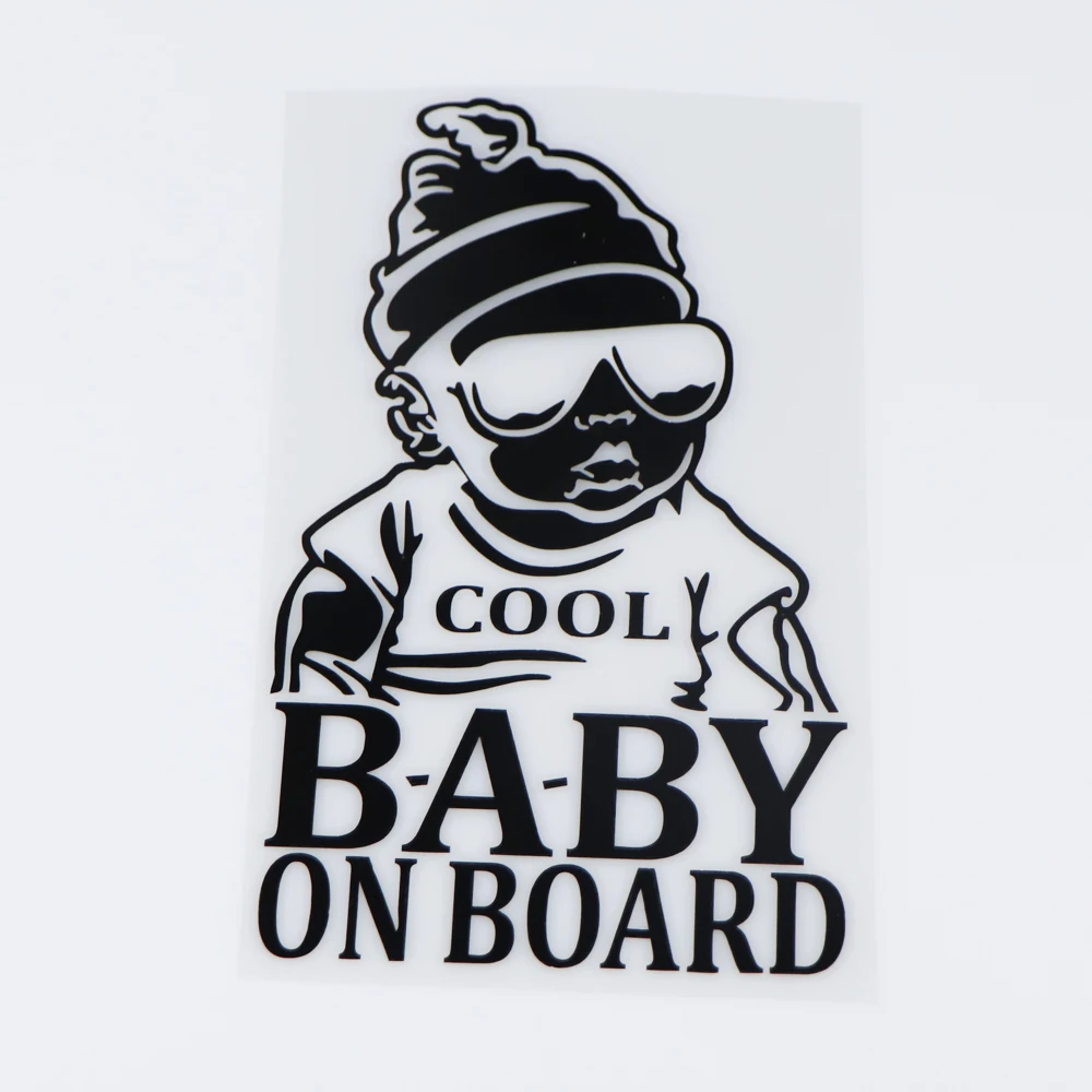 YOJA 10X17.1CM Art Fashion Cartoon Vinyl Decal Car Sticker BABY ON BOARD ZT2-0160 | Автомобили и мотоциклы