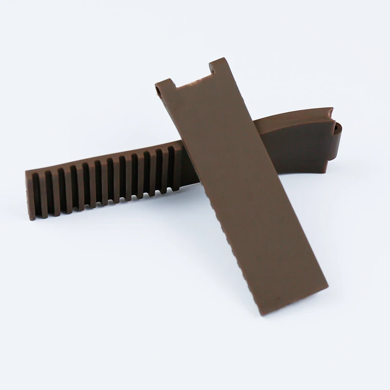 Watch Accessories Men's Silicone Strap 25mm Suitable for Athens Strap Curved Interface Women's Rubber Sports Waterproof Strap