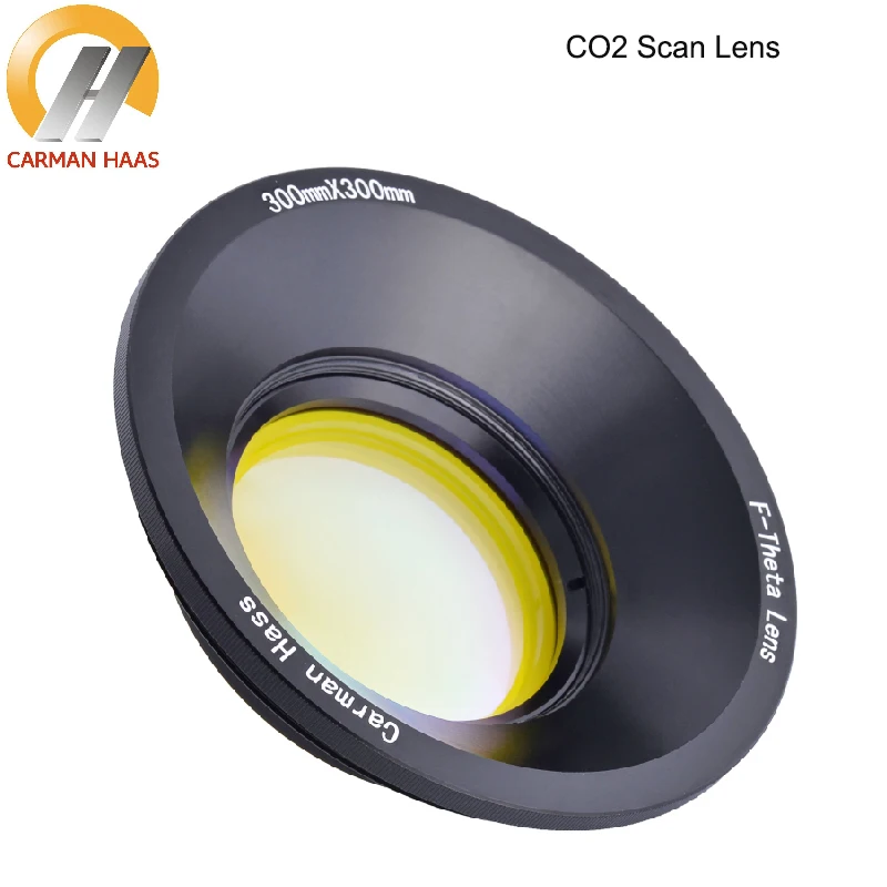 Carmanhaas Co2 Laser F-Theta Scanning Lens ZnSe Scanners Field 300*300mm Dia. 48mm for Marking | Инструменты
