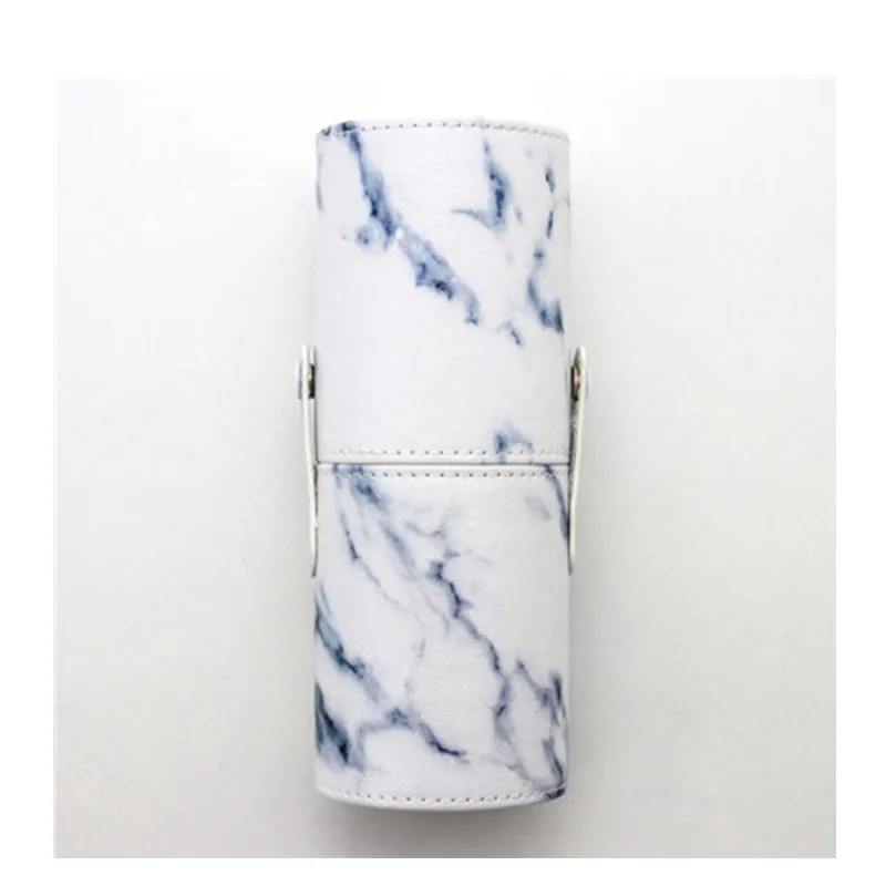 Портативный ПУ марширующий макияж кисточки органайзеры коробка путешествия