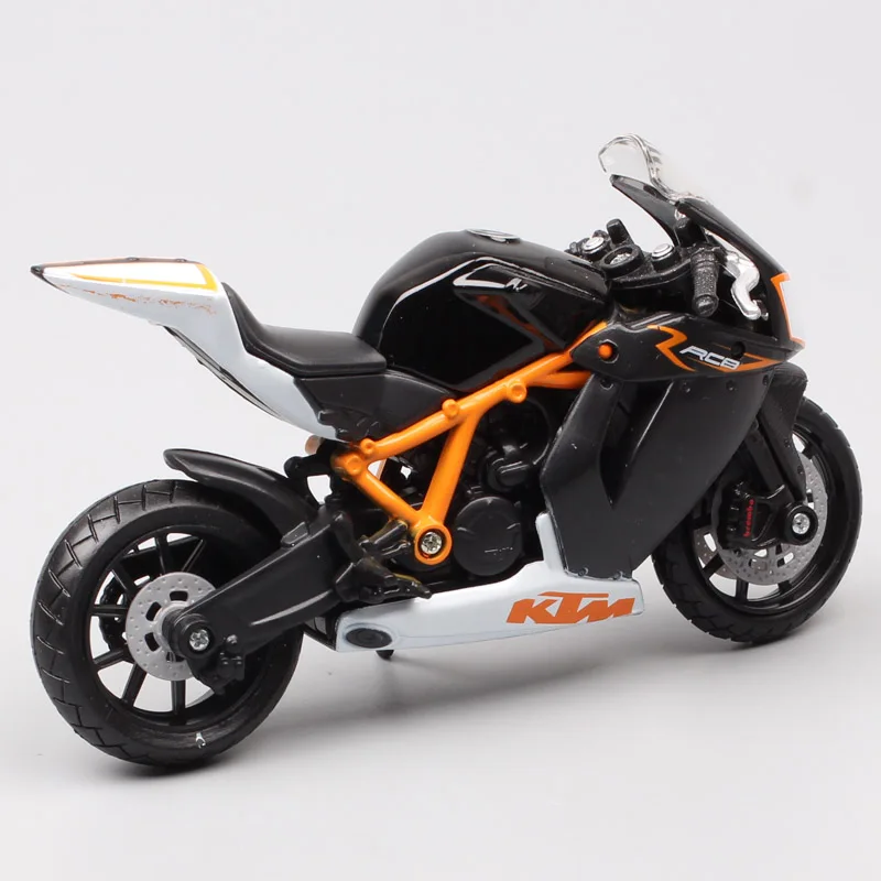 1:18 Масштаб Мини bburago KTM 1190 RC8 R спортивный велосипед литья под давлением модель игрушки superbike транспортные средства Мотоцикл цикл детский хобби сувенир