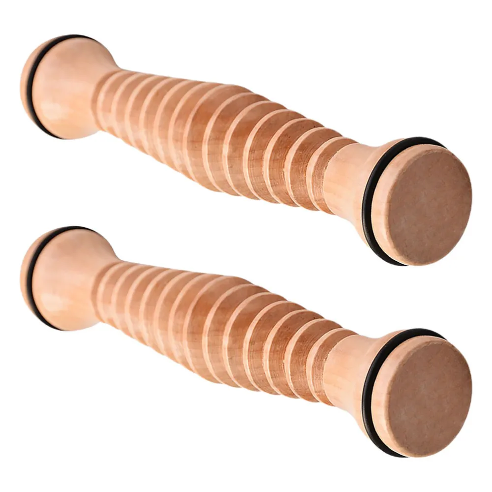 

2Pcs Wooden Foot Sole Roller Massager Foot Care Relaxation and Relief Massager