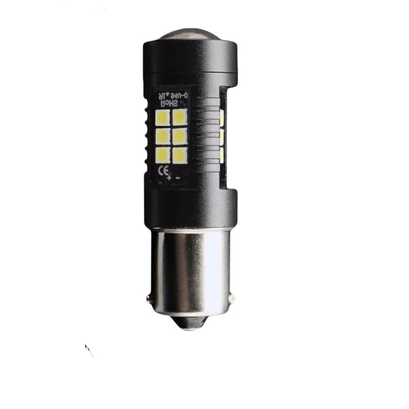 1 шт. Автомобильный светодиодный указатель поворота 1156 1157 BA15S 2835 3030 21SMD S25 заднего