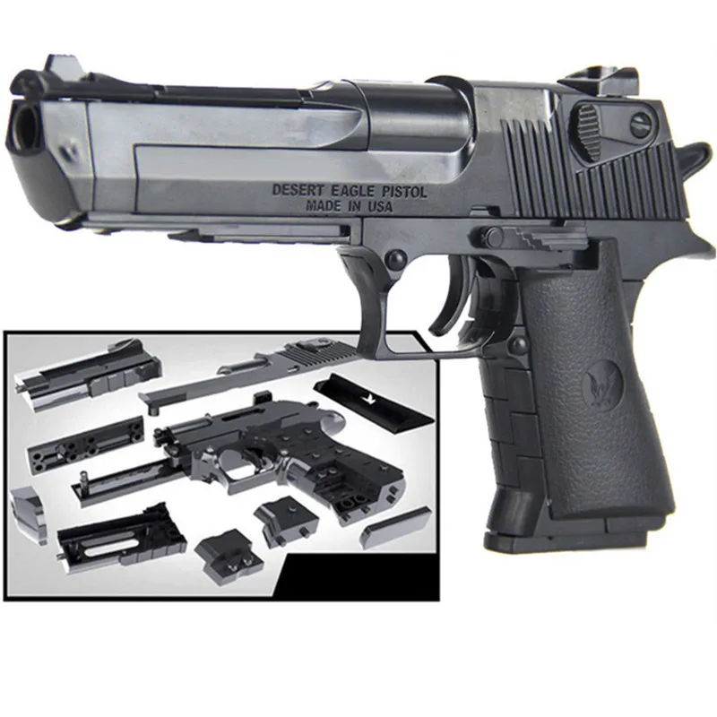 Военные оружейные строительные блоки наборы оружия Беретта и прицел могут