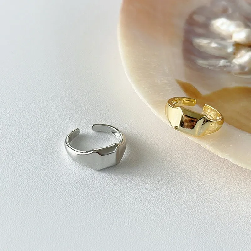 

Женское Винтажное кольцо из серебра 925 пробы, с геометрическим узором