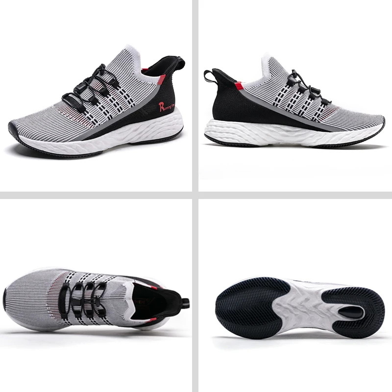 Мужские теннисные туфли ONEMIX мужские кроссовки легкая Светоотражающая