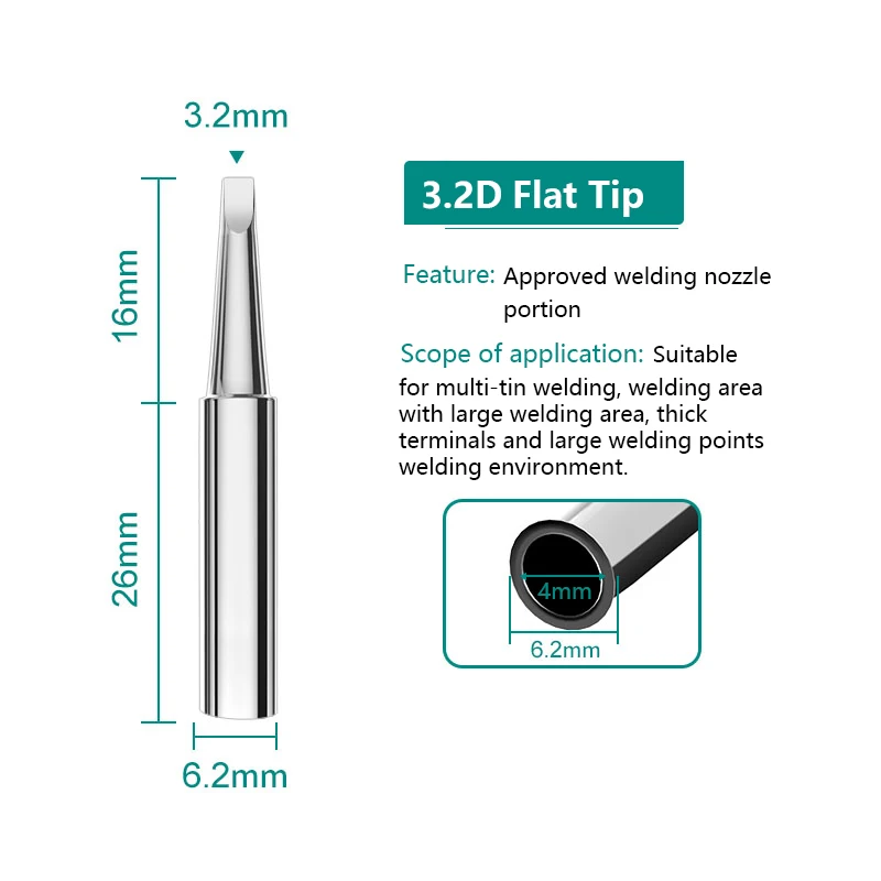 Наконечники для паяльника 936 10 шт. бессвинцовые наконечники 900 м сварочные